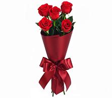 Букет 5 Красных роз Эдлесс Лав в Индустриальный Краснодар