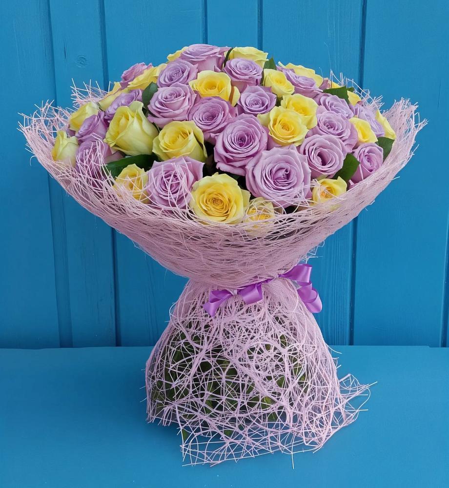 Букет 101 Волшебный Миг в Индустриальный Краснодар