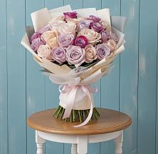 Букет цветов из:  Розы в Индустриальный Краснодар