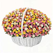 Премиум букет из: Розы в Индустриальный Краснодар