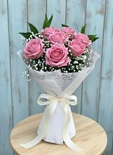 Букет цветов из:  Розы в Индустриальный Краснодар