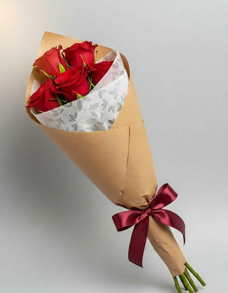 Букет цветов из: Розы в Индустриальный Краснодар
