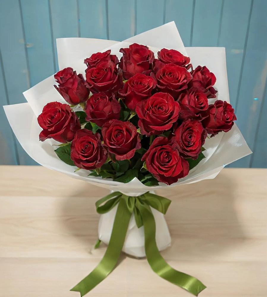 Букет Красные розы в Индустриальный Краснодар