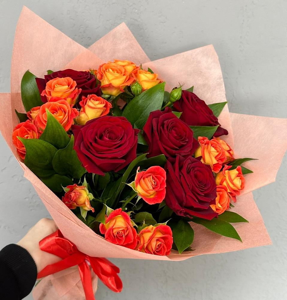 Букет Любовь и восторг в Индустриальный Краснодар