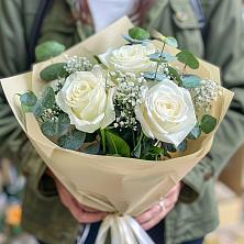 Букет Нежные грёзы в Индустриальный Краснодар Букет цветов из: Розы в Индустриальный Краснодар
