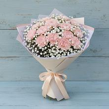 Букет цветов из:  Гвоздики в Индустриальный Краснодар