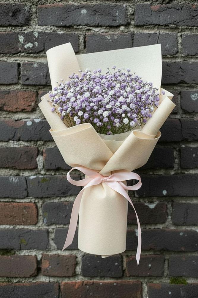 Букет цветов из: Гипсофила в Индустриальный Краснодар