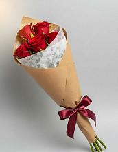 Букет цветов из:  Розы в Индустриальный Краснодар