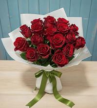 Букет Красные розы в Индустриальный Краснодар