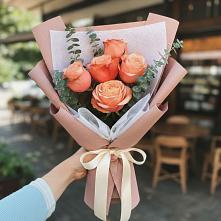 Букет цветов из:  Розы #REPLACE_PRED# Индустриальный Краснодар