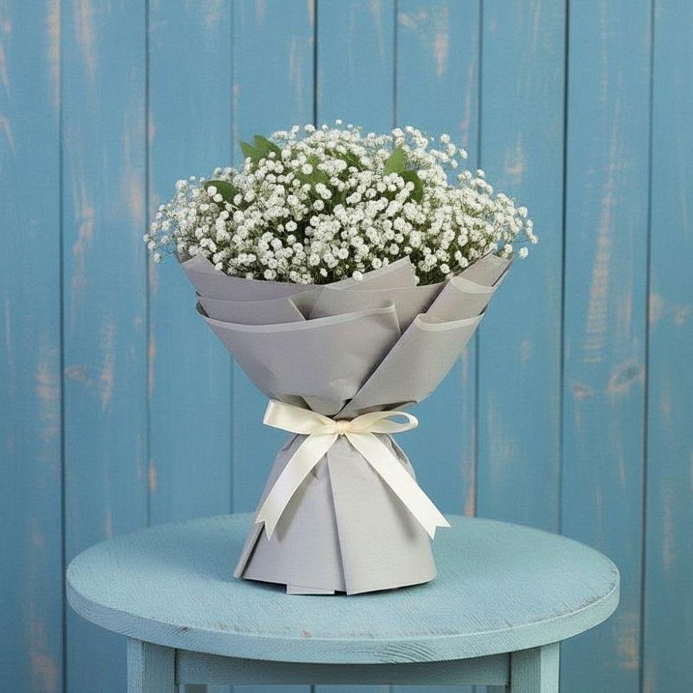 Букет цветов из: Гипсофила в Индустриальный Краснодар