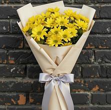 Букет цветов из:  Хризантемы в Индустриальный Краснодар