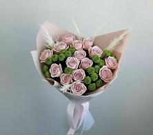 Букет цветов из:  Розы и Хризантемы #REPLACE_PRED# Индустриальный Краснодар