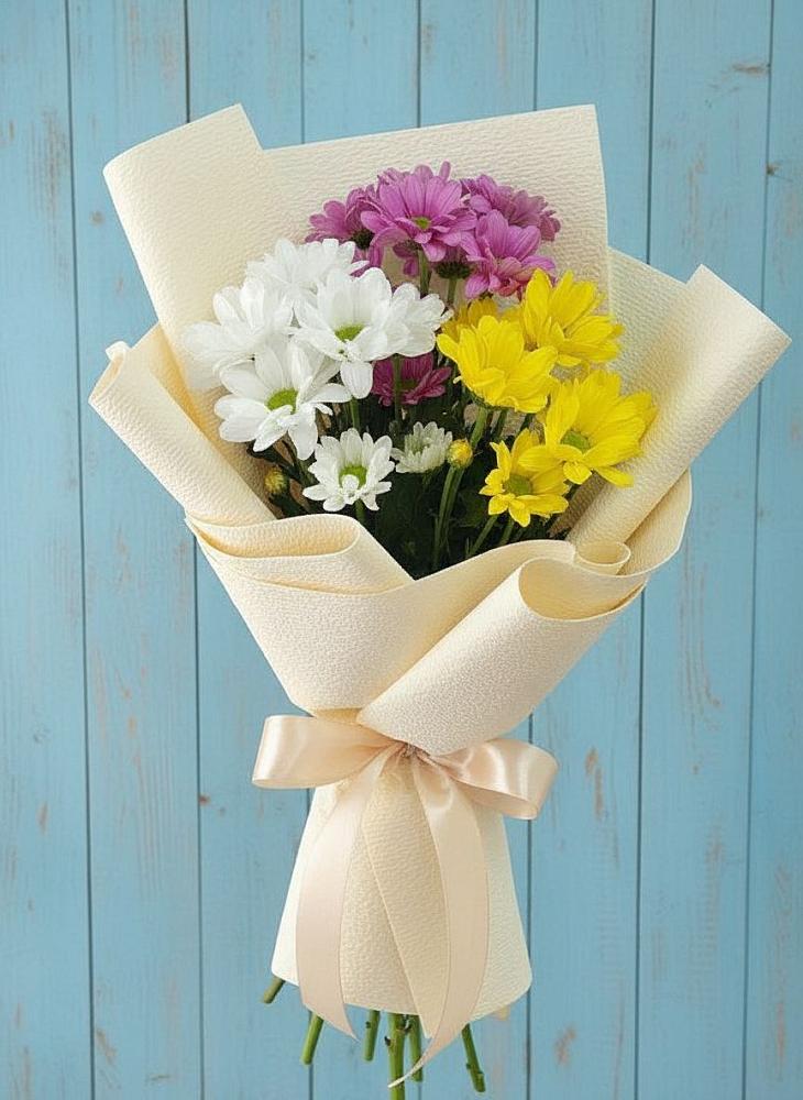 Букет цветов из: Хризантемы в Индустриальный Краснодар