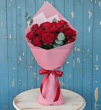 Букет цветов из:  Розы в Индустриальный Краснодар