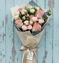 Букет цветов из:  Розы #REPLACE_PRED# Индустриальный Краснодар