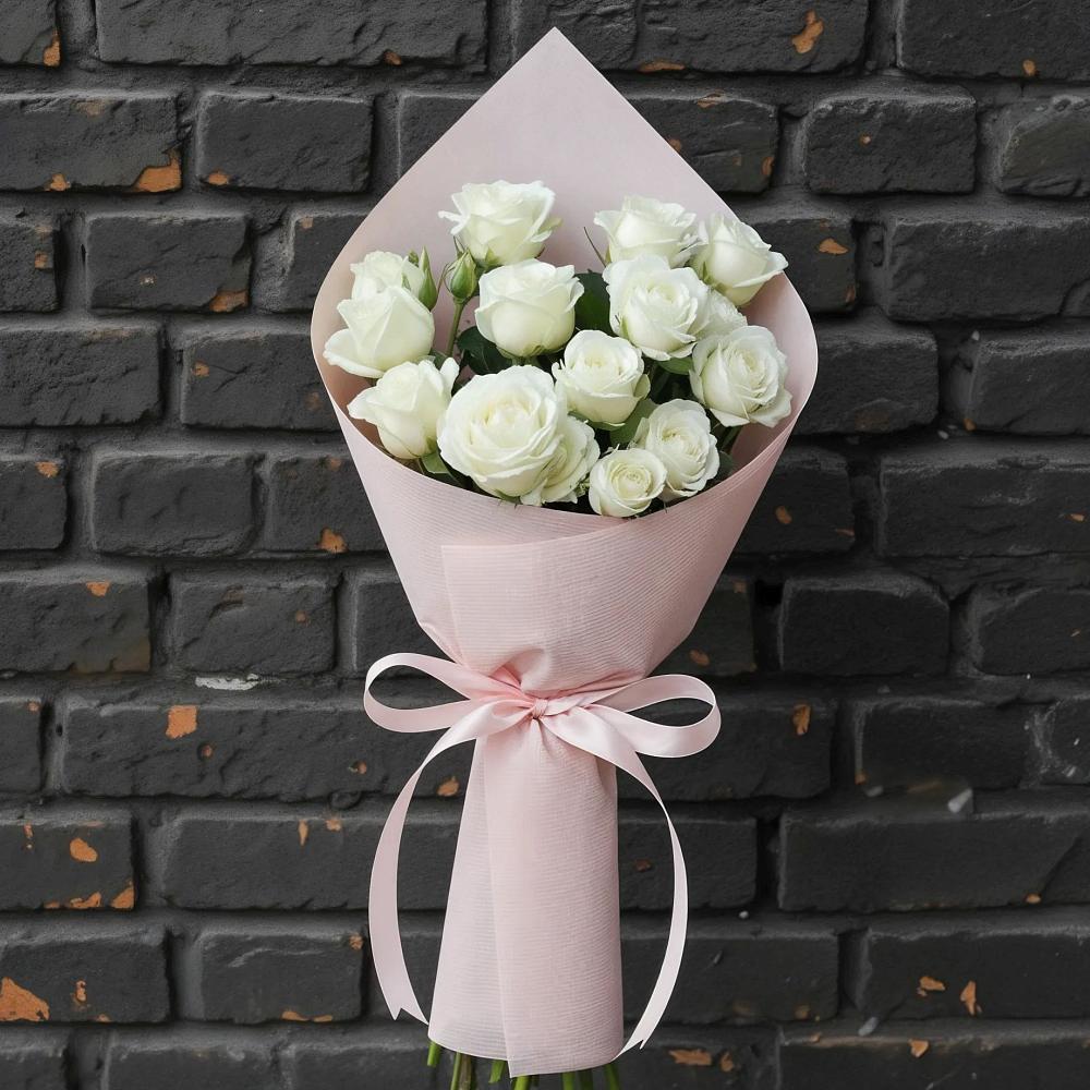 Букет цветов из: Розы в Индустриальный Краснодар