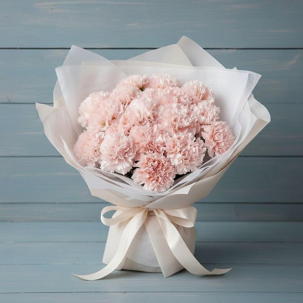 Букет цветов из: Гвоздики в Индустриальный Краснодар