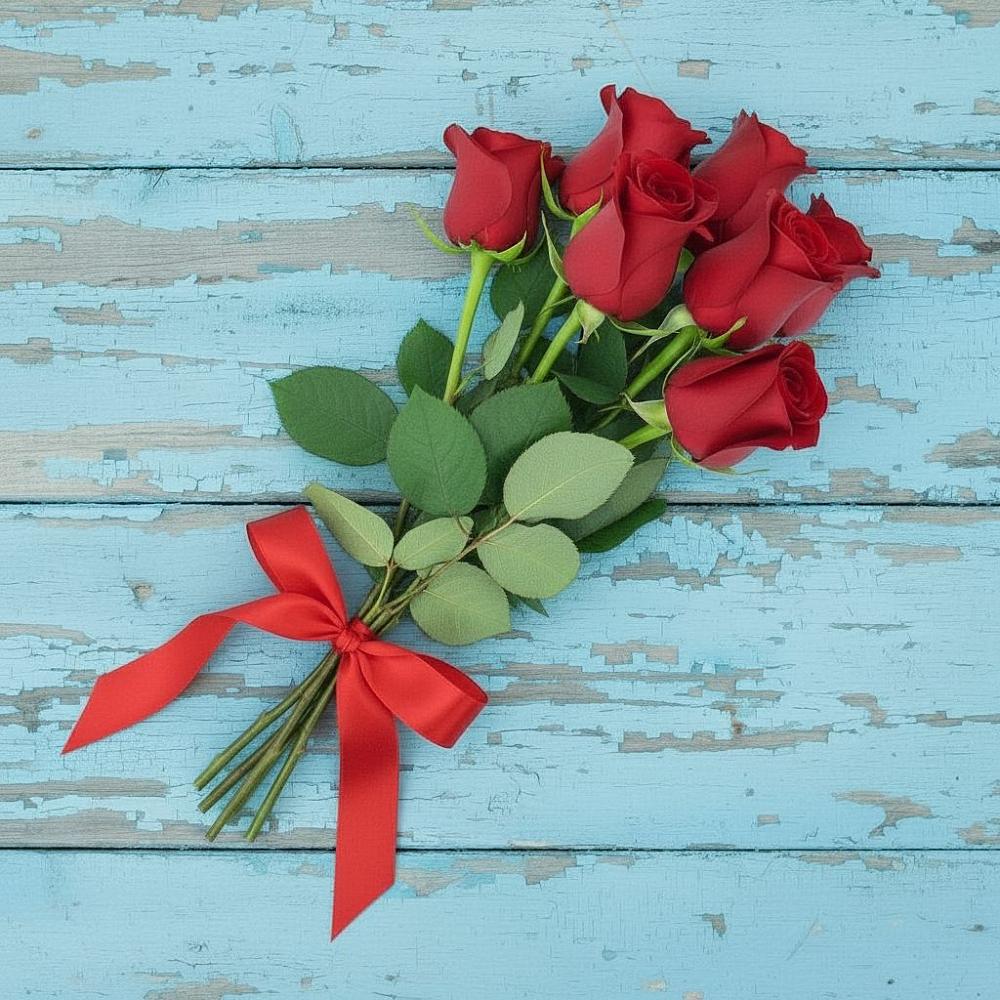 Букет Красные розы в Индустриальный Краснодар