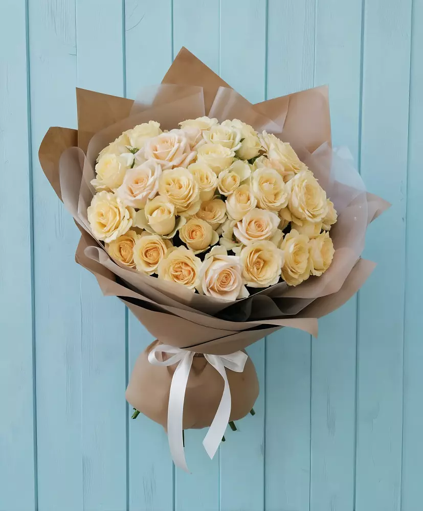 Букет Кремовое облако в Индустриальный Краснодар