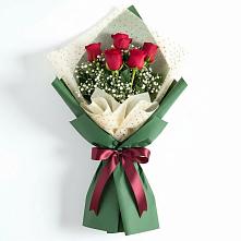 Букет цветов из:  Розы #REPLACE_PRED# Индустриальный Краснодар