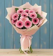 Букет цветов из:  Герберы в Индустриальный Краснодар