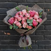 Букет цветов из:  Розы #REPLACE_PRED# Индустриальный Краснодар